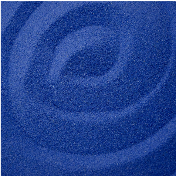 Кварцевый песок 1 кг, цвет синий