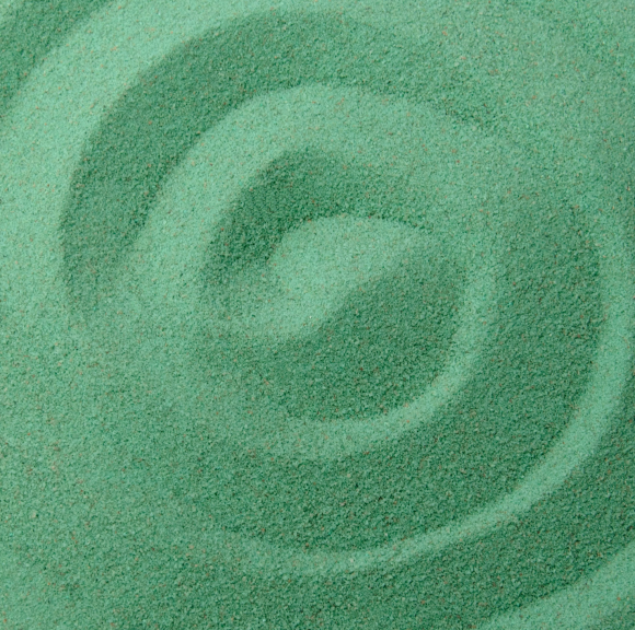 Кварцевый песок 1 кг, цвет аквамарин