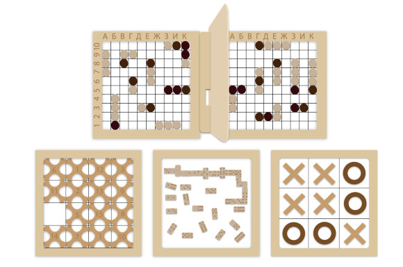 Комплект логических игр "Умники и умницы" (набор 2)