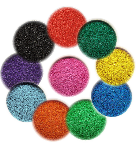 Набор цветного кварцевого песка №20 (фракция 0.1-0.3)