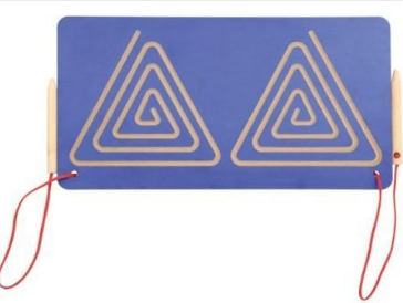 Доска для подготовки к письму "Симметрия - Треугольники"