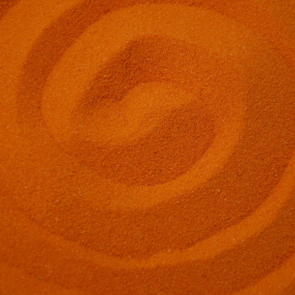 Кварцевый песок 1 кг, цвет оранжевый