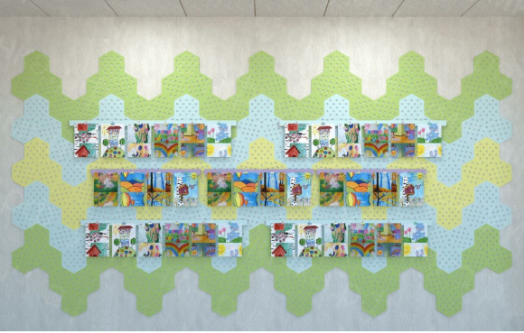 Комплект настенных панелей с демо-системой “Галерея”